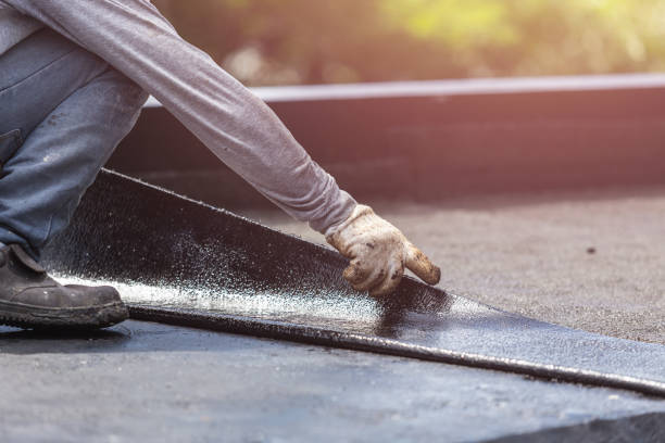 Professional Emergency Waterproofing technician working in Wilson, OK